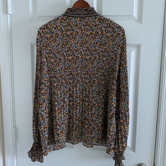 Max Studio Women's Necktie Blouse, Size XL - Picture 8 of 12